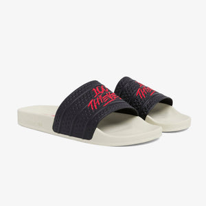 100 Thieves x adidas Adilette Slide 'Black Red'