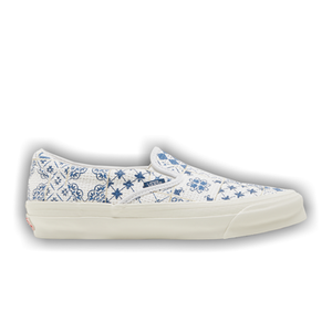 Kith x Vans OG Classic Slip-On LX 'Azulejo Tile'
