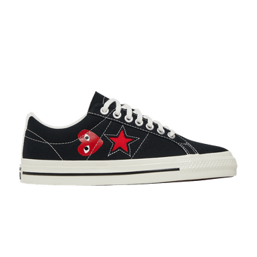 Comme des Garçons Play x Converse One Star 'Black White'