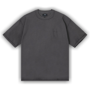 Stussy Pigment Dyed Inside Out Crew 'Faded Black'