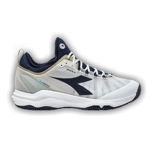 Diadora Speed Blushield Fly 4+ Clay 'White Blue Corsair'
