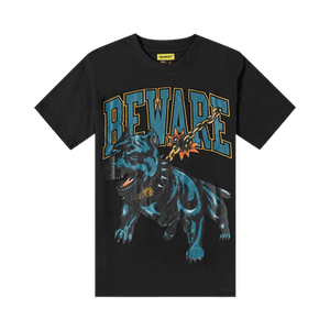 Market Beware Dog Washed Tee 'Black'