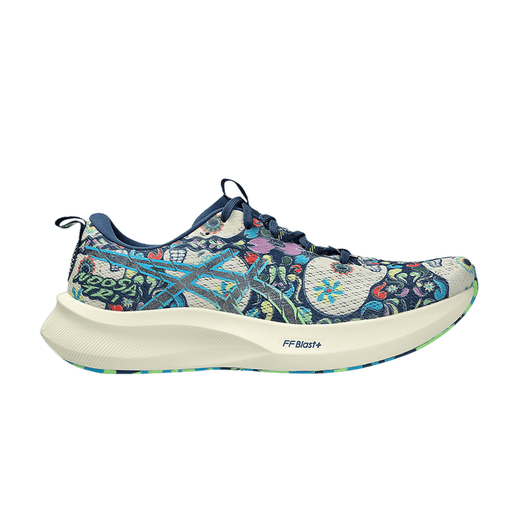 ASICS Gel Noosa Tri 16 Limited Edition 'Día De Muertos - Midnight Blue Lime Burst' 1011C029 400