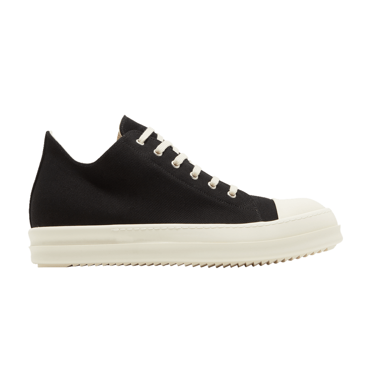Rick Owens DRKSHDW Strobe Cotton Denim Low 'Black Milk' DU02B4802 DQ 911