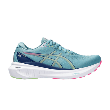 Asics Wmns Gel Kayano 30 'Gris Blue Lime Green'