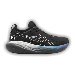 Asics Wmns Gel Nimbus 25 Platinum 'Black Pure Silver'