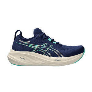 ASICS Wmns Gel Nimbus 26 Wide 'French Blue Electric Lime'