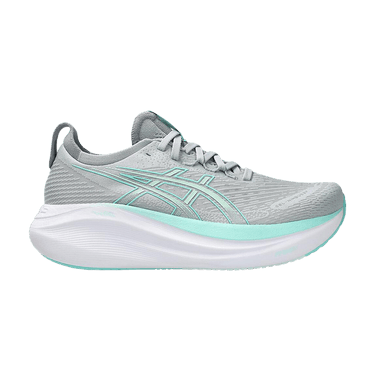 ASICS Wmns Gel Nimbus 27 Wide 'Piedmont Grey Illuminate Mint'