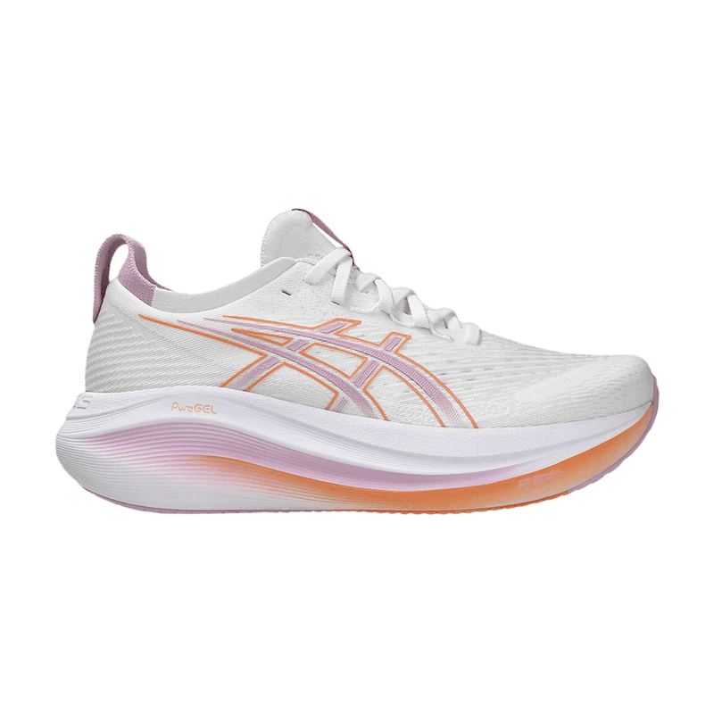 ASICS Wmns Gel Nimbus 27 Wide 'White Light Ube' 1012B752 101