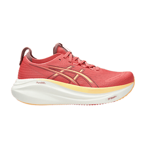 ASICS Wmns Gel Nimbus 27 D Wide 'Dark Pink Clay Orange Glow'