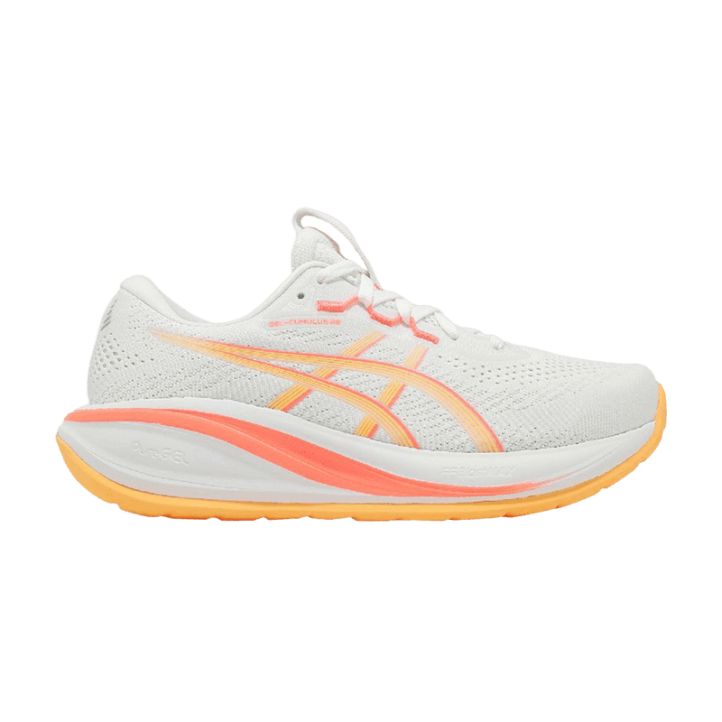 ASICS Wmns Gel Cumulus 28 'White Orange Glow' 1012B916103