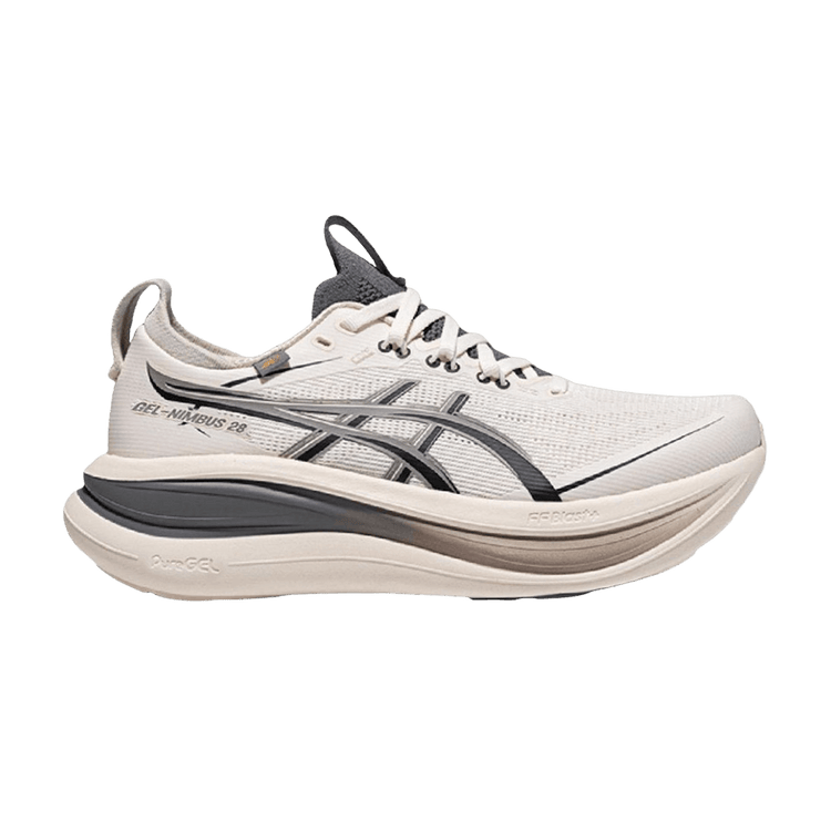 ASICS Wmns GEL-Nimbus 28 Go 'Cream Cement Grey' 1012C032 100