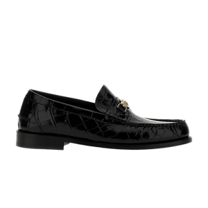 Versace Medusa '95 Croc-Effect Loafer 'Black'