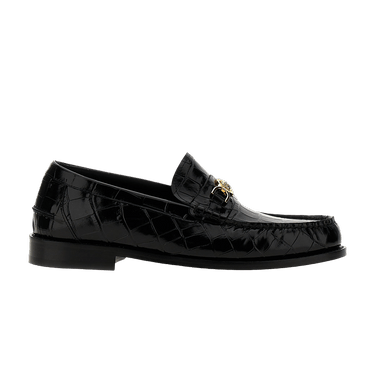Versace Medusa '95 Croc-Effect Loafer 'Black'