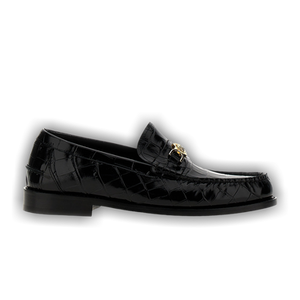 Versace Medusa '95 Croc-Effect Loafer 'Black'