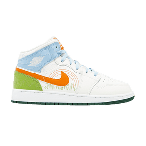 Air Jordan 1 Mid SE GS 'Stitch'