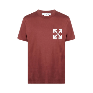 Off-White Single Arrow Slim Short-Sleeve Tee 'Barolo/White'