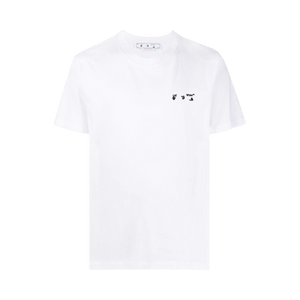 Off-White OW Logo Slim Short-Sleeve Tee 'White/Black'