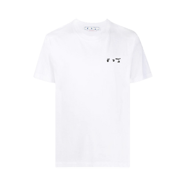 Off-White OW Logo Slim Short-Sleeve Tee 'White/Black'