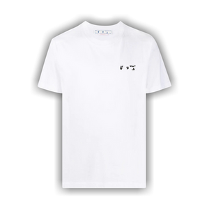 Off-White OW Logo Slim Short-Sleeve Tee 'White/Black'