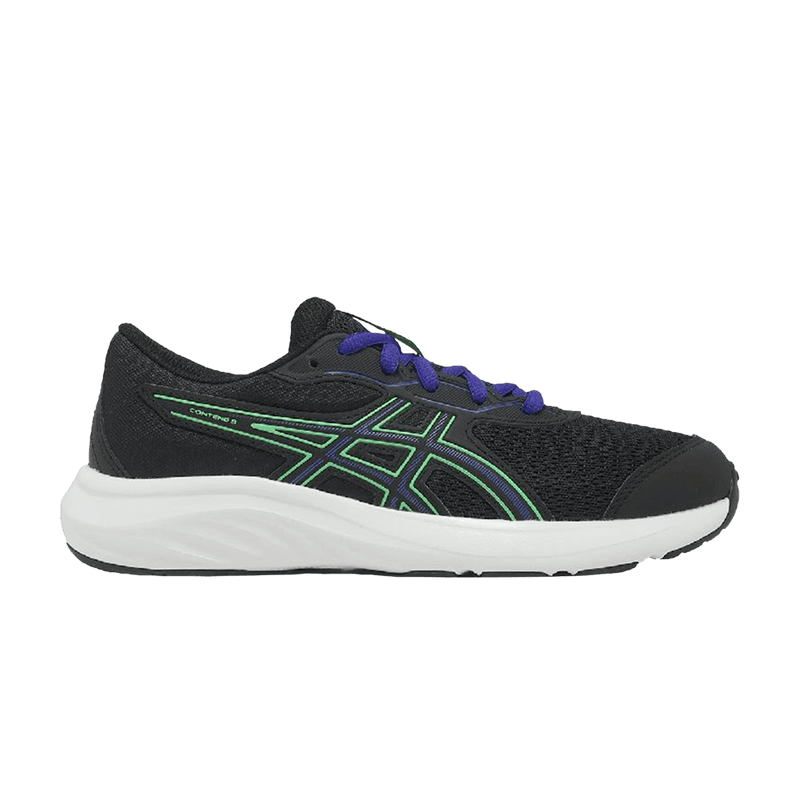 ASICS Contend 9 GS 'Black Vital Green' 1014A337009