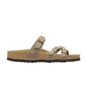 Birkenstock Wmns Franca Oiled Leather Sandal 'Tobacco Brown'