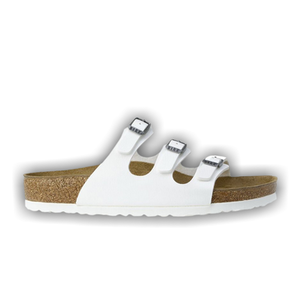 Birkenstock Wmns Florida Birko-Flor 'White'