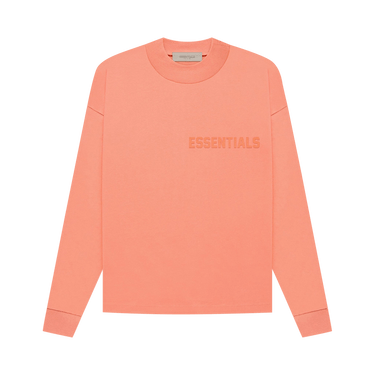 Fear of God Essentials Long-Sleeve Tee 'Coral'
