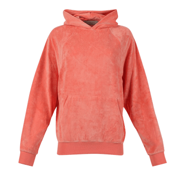 Fear of God Essentials Velour Hoodie 'Coral'