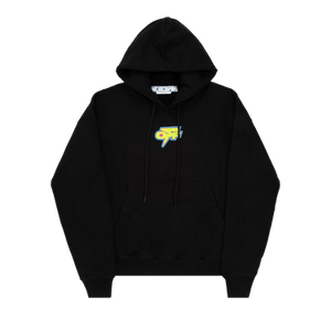 Off-White Degrade Thunger Skate Hoodie 'Black/Green'