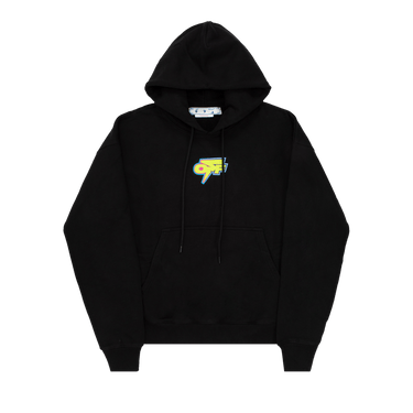 Off-White Degrade Thunger Skate Hoodie 'Black/Green'