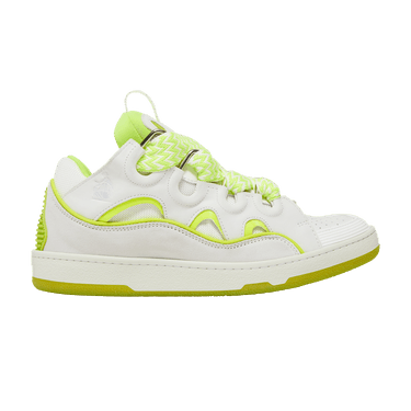 Lanvin Curb Sneakers 'White Fluo Yellow'