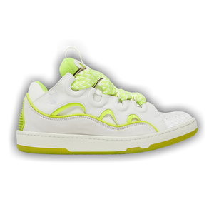 Lanvin Curb Sneakers 'White Fluo Yellow'