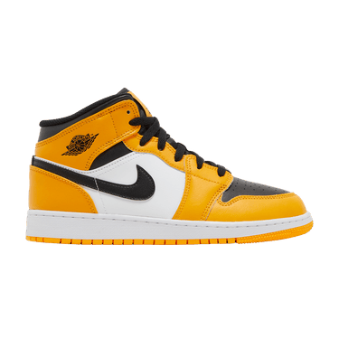 Air Jordan 1 Mid GS 'Reverse Yellow Toe'