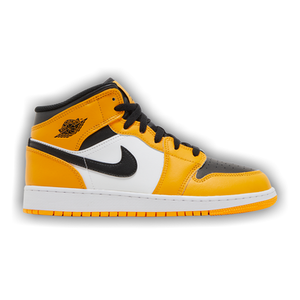 Air Jordan 1 Mid GS 'Reverse Yellow Toe'
