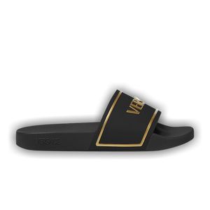 Versace Rubber Slider 'Black'