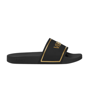 Versace Rubber Slider 'Black'