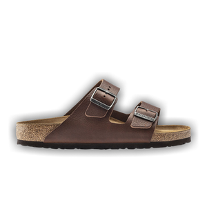 Birkenstock Arizona Leather 'Vintage Wood Roast'