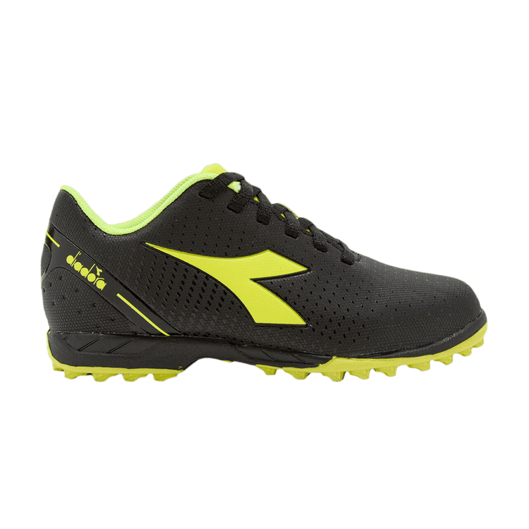 Diadora Pichichi 5 TF Big Kid 'Black Flourescent Yellow' 101 178797 C0004