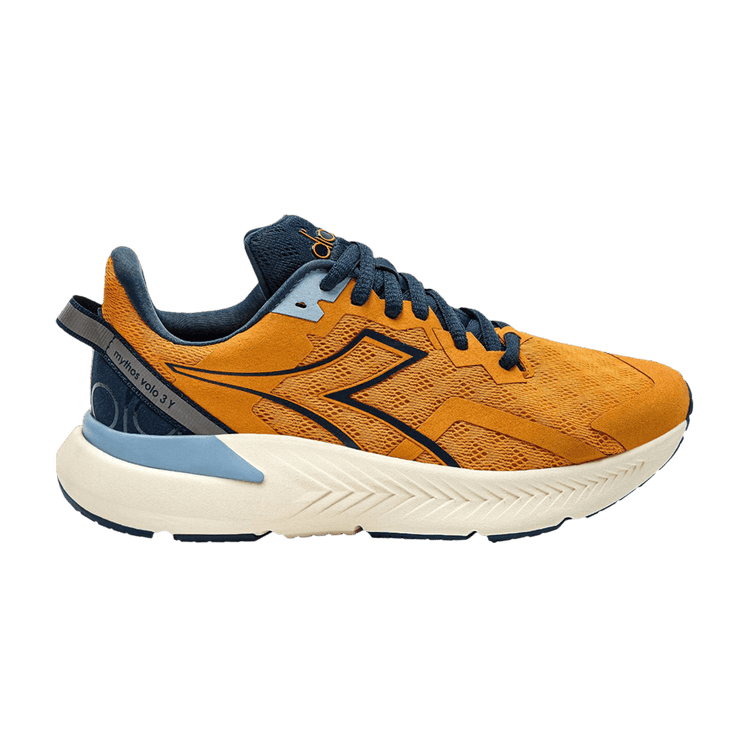 Diadora Mythos Volo 3 Big Kid 'Bright Marigold Blue Opal' 101 179065 D0482