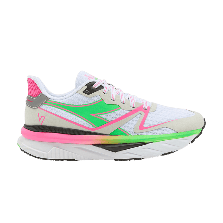 Diadora Wmns Atomo V7000 'White Green Pink' 101 179068 D0250