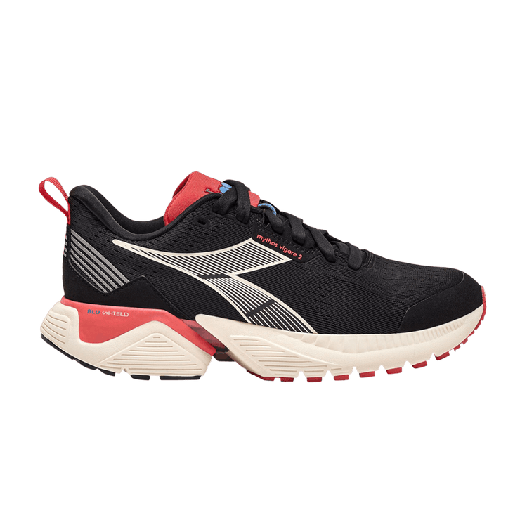 Diadora Wmns Mythos Blushield Vigore 2 'Black Cayenne Red' 101 179072 C4377
