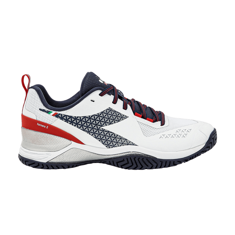 Diadora Blushield Torneo 2 AG 'White Blue Corsair' 101 179502 D0274
