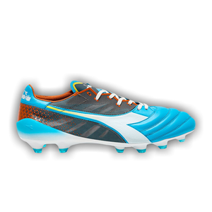 Diadora Brasil Elite Veloce GR Made In Italy LPX 'Blue Fluo Orange'