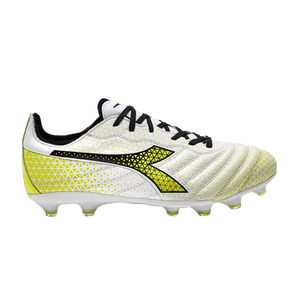 Diadora Brasil Elite GR LT LP12 'White Fluorescent Yellow'