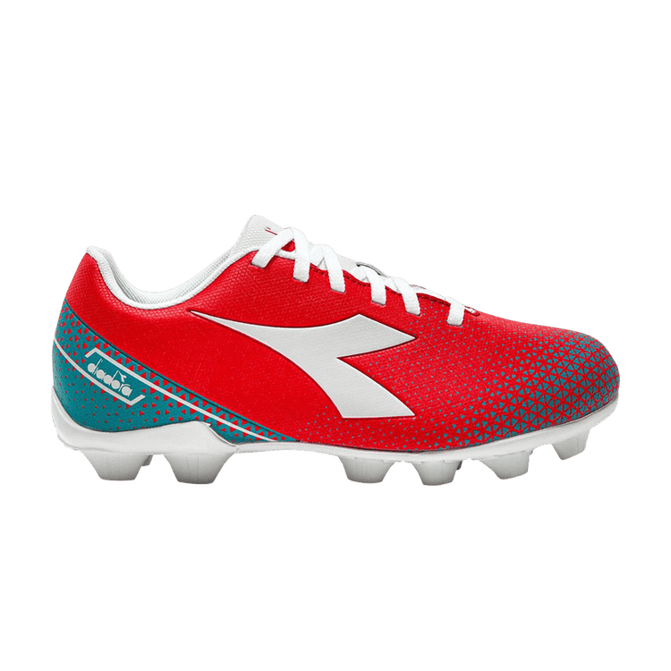Diadora Pichichi 6 MD Big Kid 'Fluorescent Red Vapor Blue' 101 179613 D0664