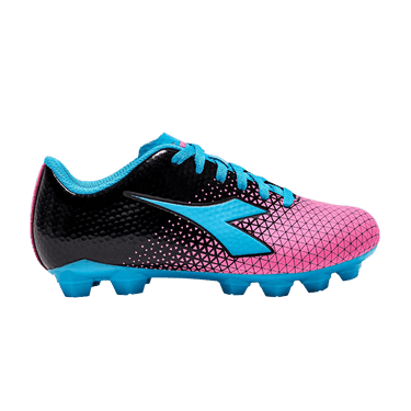 Diadora Cattura GR LPU Big Kid 'Black Blue Pink Fluo'