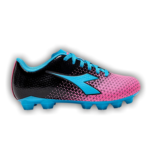 Diadora Cattura GR LPU Big Kid 'Black Blue Pink Fluo'