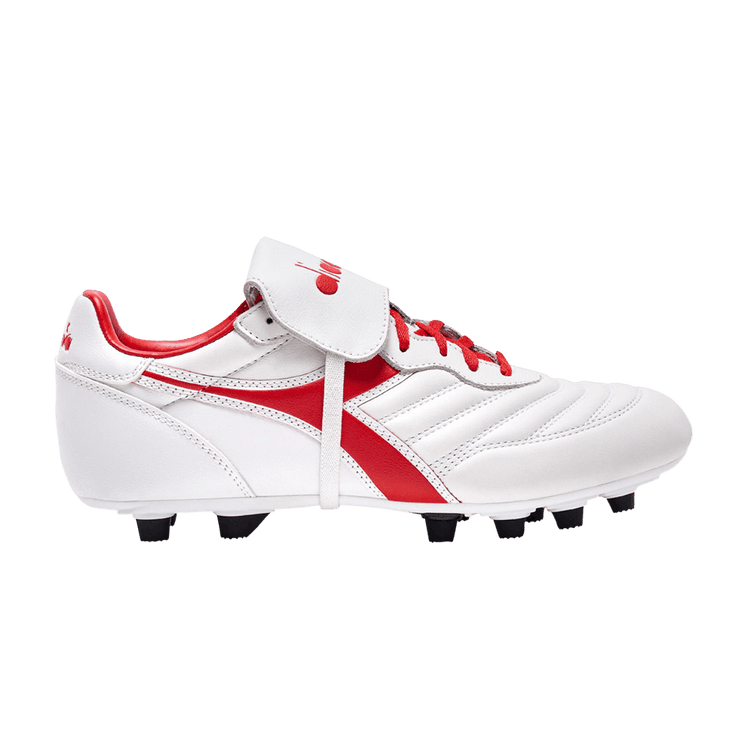 Diadora Brasil OG LT T MDPU FG 'White Milano Red' 101 180669 C9981