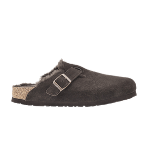 Birkenstock Boston Shearling Suede 'Mocha'